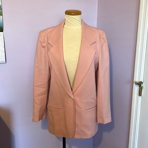 VTG Pink Pendleton blazer